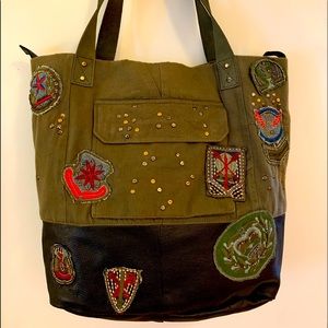 Free People Military Inspired Shoulder Bag